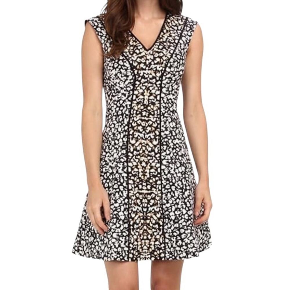Nanette Lepore Librarian Dress 10 Silk Cotton Classic Career Academia Old Money